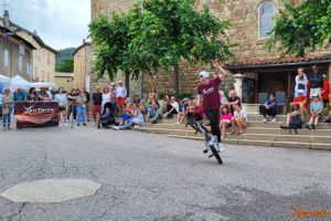 Spectacle BMX Flat à Empuray en Ardèche